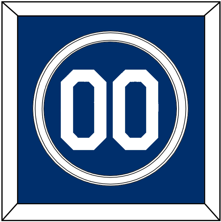 Los Angeles Number - Alternate Road Blue - Signature Tier 2