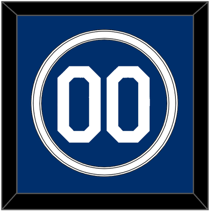 Los Angeles Number - Alternate Road Blue - Signature Tier 2