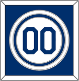 Los Angeles Number - Home White (2007-2023) - Triple Mat 2