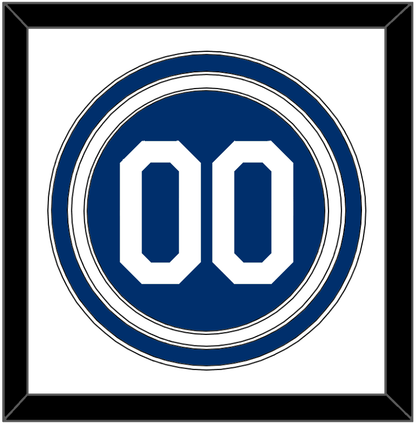 Los Angeles Number - Alternate Road Blue - Premier Tier 1