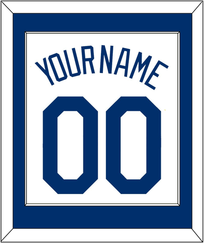 Los Angeles Name & Number - Home White (2007-2023) - Essential Tier 1