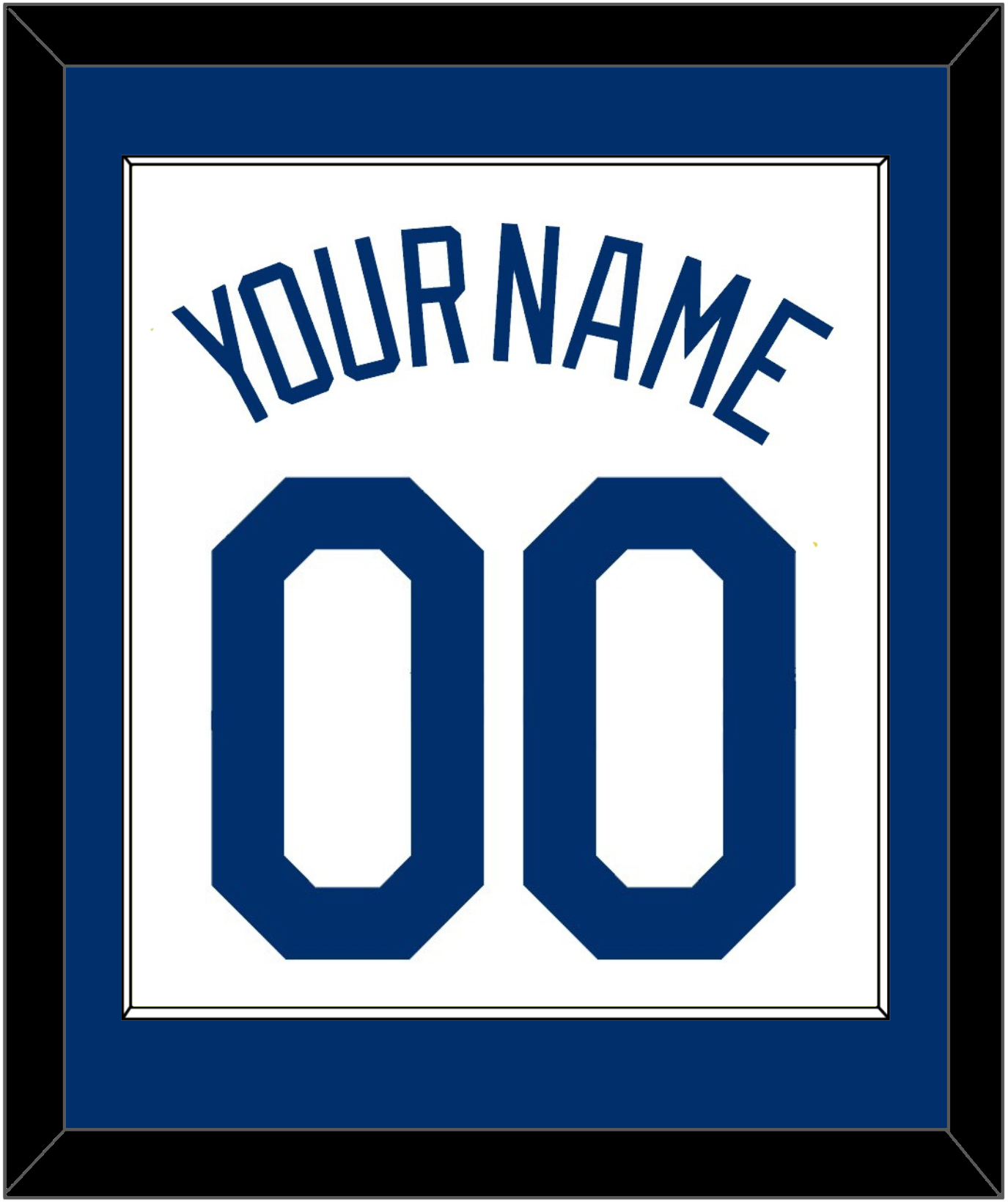 Los Angeles Name & Number - Home White (2007-2023) - Essential Tier 1
