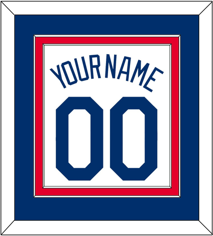 Los Angeles Name & Number - Home White (2007-2023) - Signature Tier 2