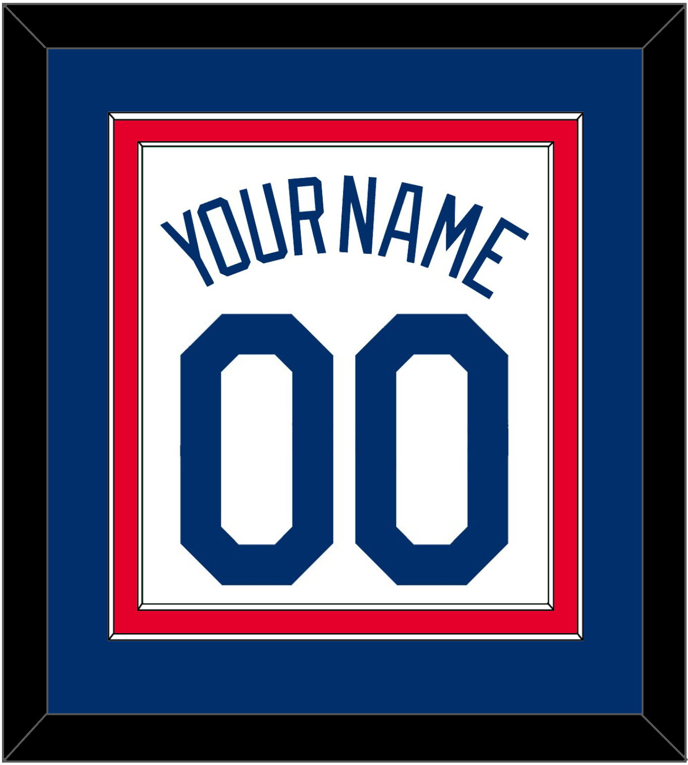 Los Angeles Name & Number - Home White (2007-2023) - Signature Tier 2