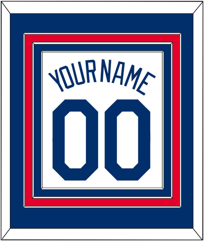 Los Angeles Name & Number - Home White (2007-2023) - Premier Tier 3