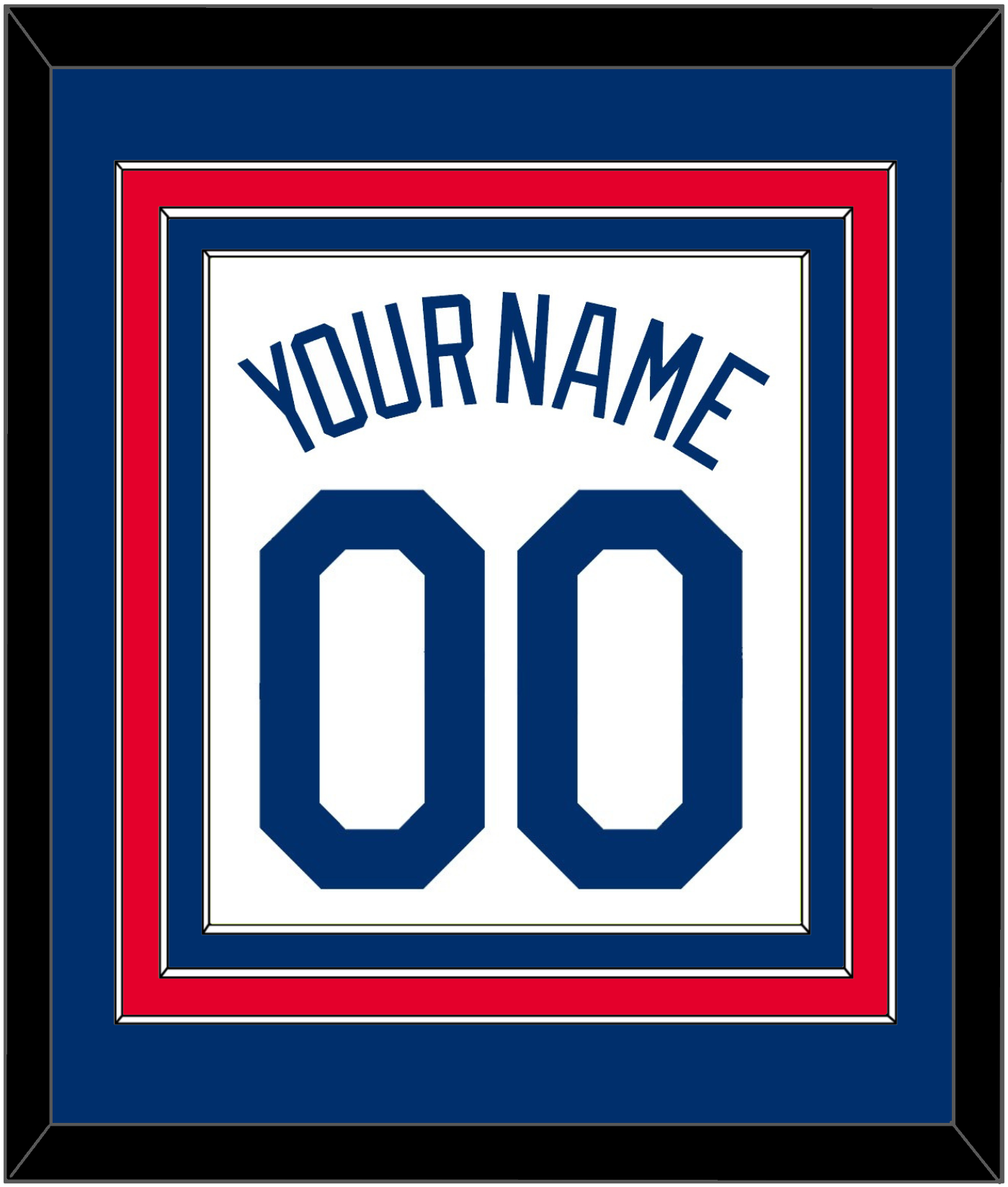 Los Angeles Name & Number - Home White (2007-2023) - Premier Tier 3