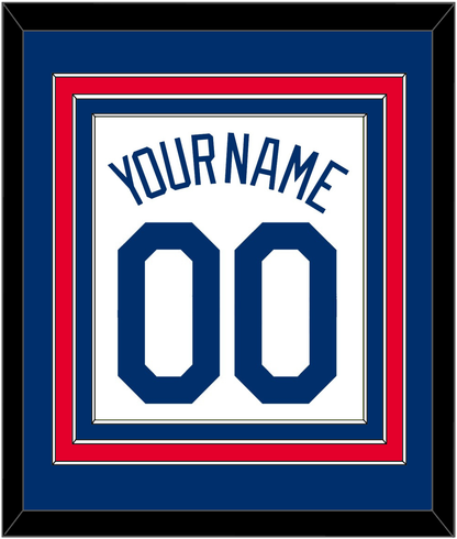 Los Angeles Name & Number - Home White (2007-2023) - Premier Tier 3