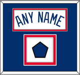 Los Angeles Name & Logo Patch - Home White (2007-2023) - Double Mat 2