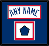 Los Angeles Name & Logo Patch - Home White (2007-2023) - Double Mat 2