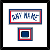 Los Angeles Name & Logo Patch - Home White (2007-2023) - Triple Mat 1