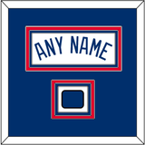 Los Angeles Name & Logo Patch - Home White (2007-2023) - Triple Mat 3