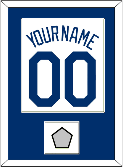 Los Angeles Name, Number & World Series Champions Patch - Home White (2007-2023) - Essential Tier 1