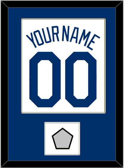 Los Angeles Name, Number & World Series Jersey Patch - Home White (2007-2023) - Essential Tier 1