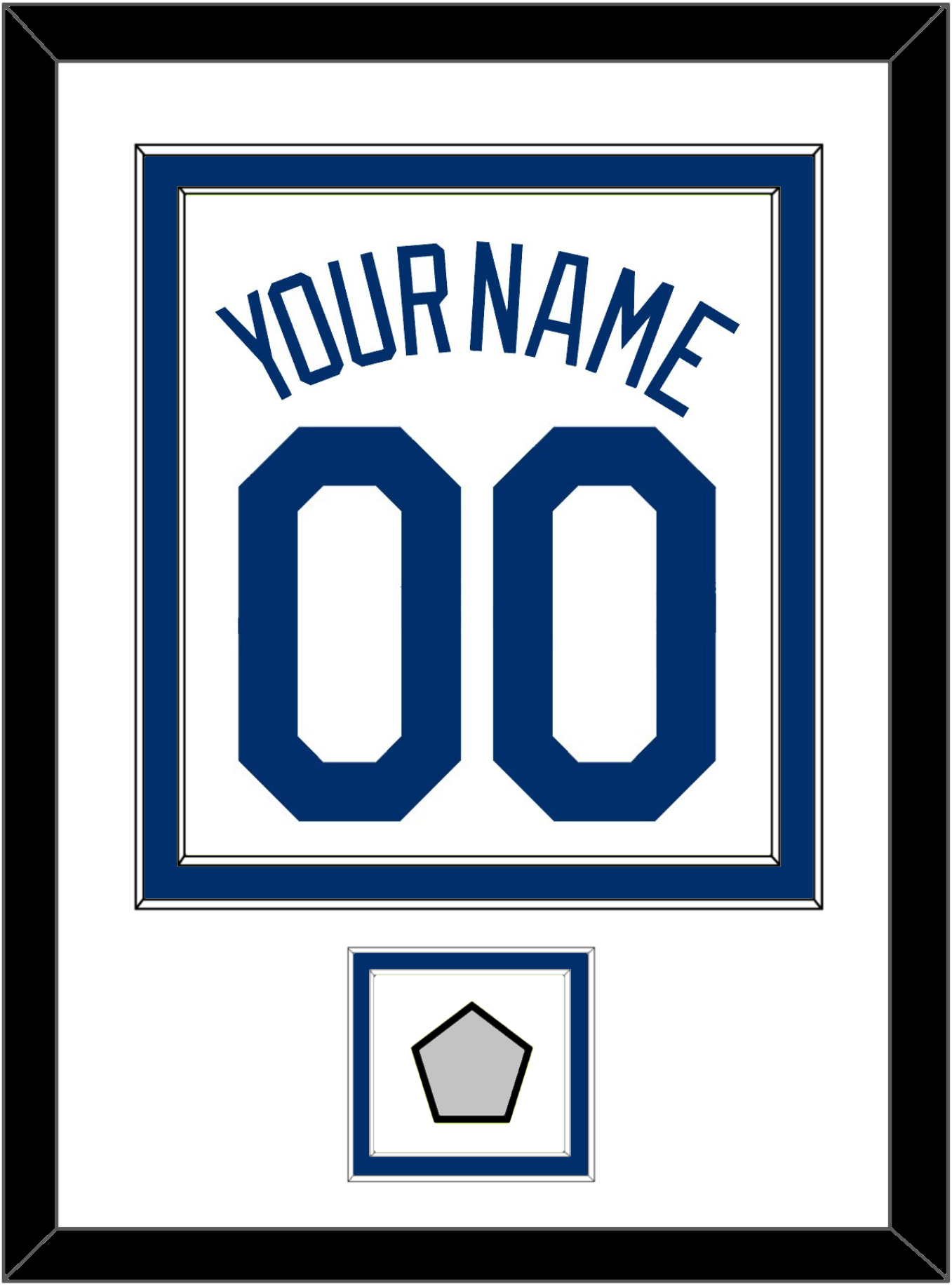 Los Angeles Name, Number & World Series Jersey Patch - Home White (2007-2023) - Signature Tier 1