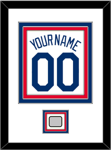 Los Angeles Name, Number & World Series Jersey Patch - Home White (2007-2023) - Triple Mat 1