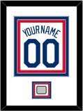 Los Angeles Name, Number & World Series Jersey Patch - Home White (2007-2023) - Triple Mat 1