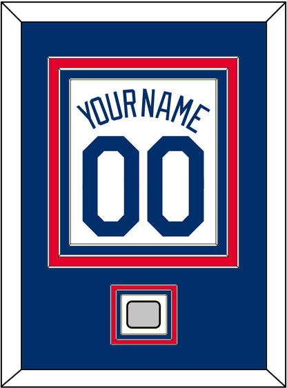 Los Angeles Name, Number & World Series Champions Patch - Home White (2007-2023) - Premier Tier 3