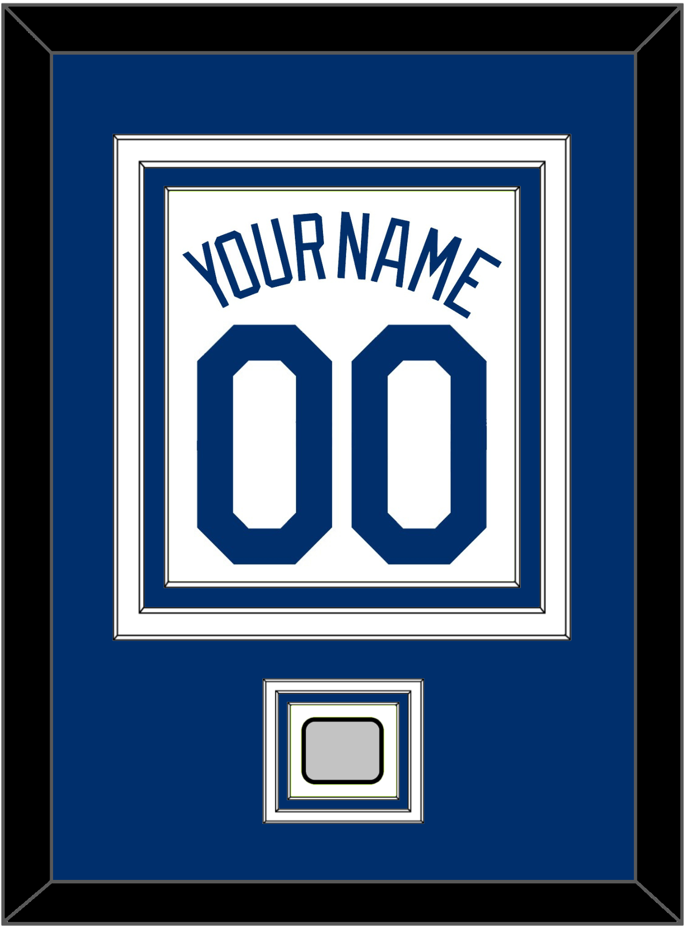 Los Angeles Name, Number & World Series Champions Patch - Home White (2007-2023) - Premier Tier 2