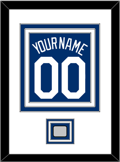 Los Angeles Name, Number & World Series Jersey Patch - Alternate Road Blue - Premier Tier 1
