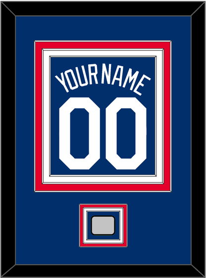 Los Angeles Name, Number & World Series Champions Patch - Alternate Road Blue - Premier Tier 3