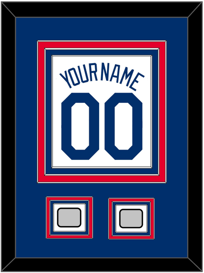 Los Angeles Name, Number & 2 World Series Champions Patches - Home White (2007-2023) - Premier Tier 3