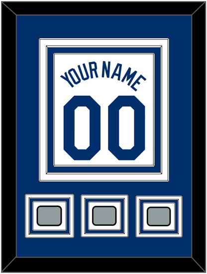 Los Angeles Name, Number & 3 World Series Champions Patches - Home White (2007-2023) - Premier Tier 2