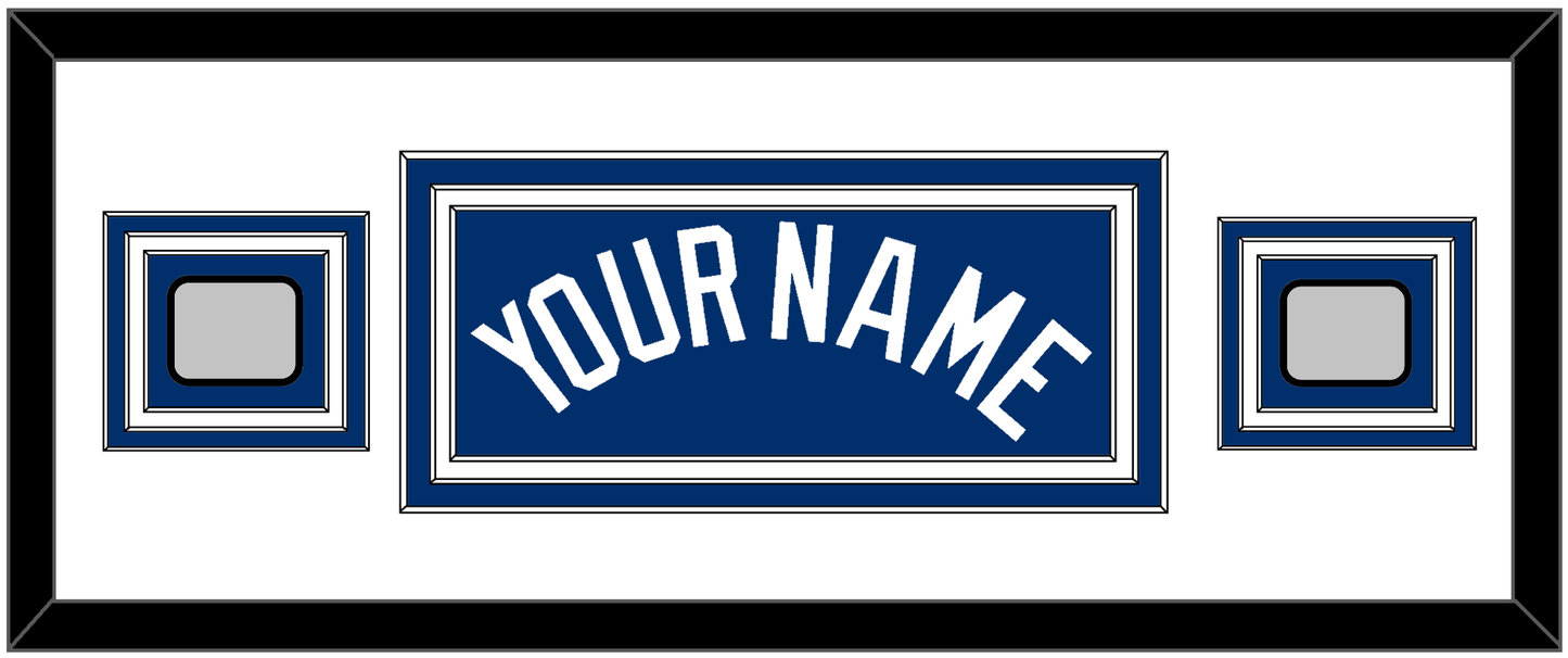 Los Angeles Name & 2 World Series Champions Patches - Alternate Road Blue - Premier Tier 2