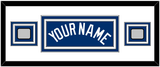 Los Angeles Name & 2 World Series Champions Patches - Alternate Road Blue - Triple Mat 2