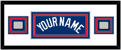 Los Angeles Name & 2 World Series Champions Patches - Alternate Road Blue - Premier Tier 4