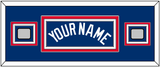 Los Angeles Name & 2 World Series Champions Patches - Alternate Road Blue - Triple Mat 6