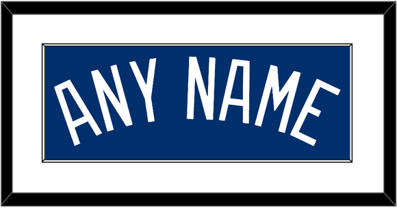 Los Angeles Name - Alternate Road Blue - Single Mat 1