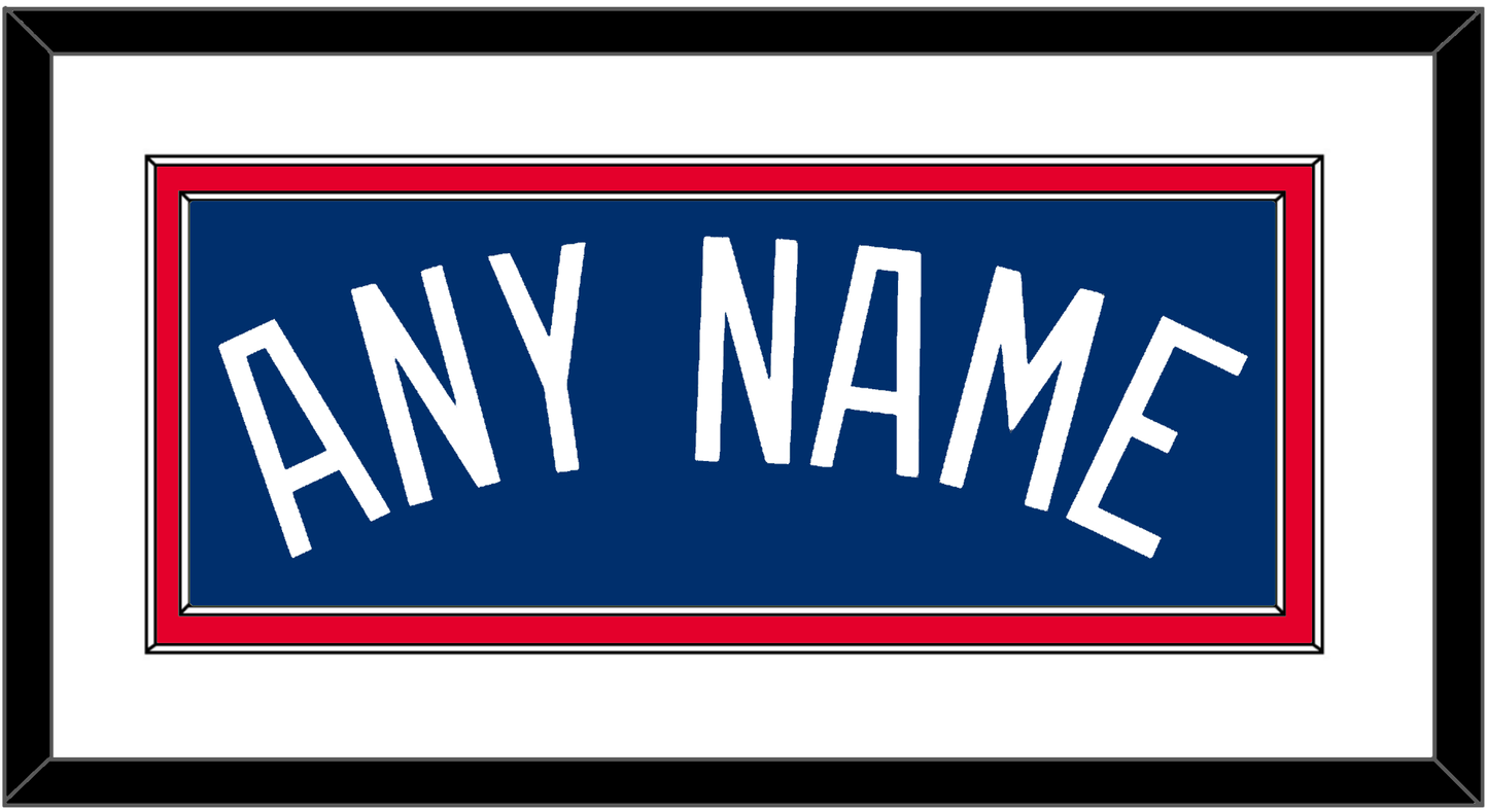 Los Angeles Name - Alternate Road Blue - Signature Tier 1