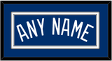 Los Angeles Name - Alternate Road Blue - Double Mat 2