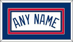 Los Angeles Name - Home White (2007-2023) - Triple Mat 3