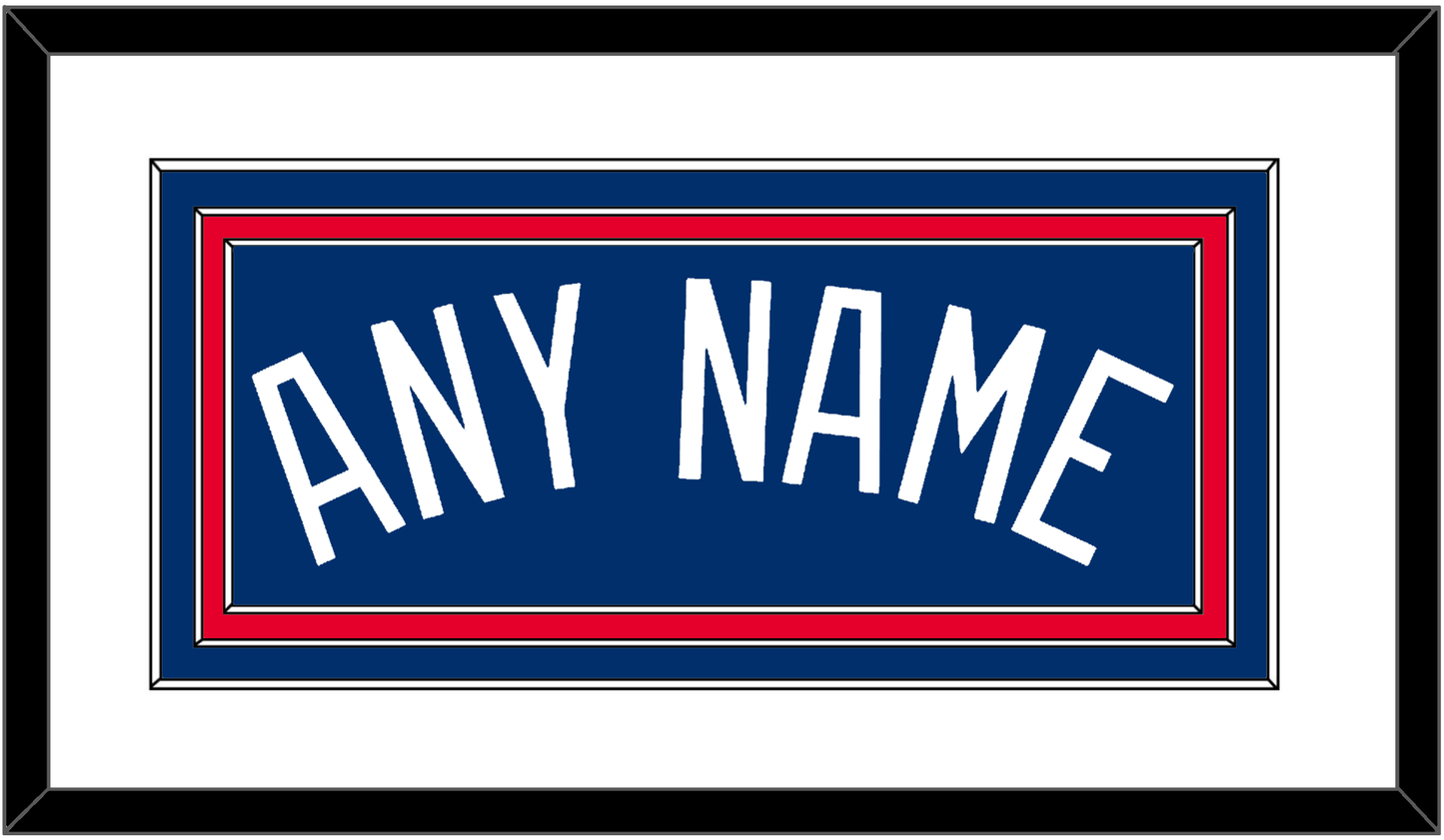 Los Angeles Name - Alternate Road Blue - Premier Tier 2