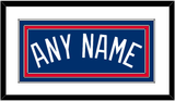 Los Angeles Name - Alternate Road Blue - Triple Mat 2