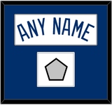 Los Angeles Name & World Series Jersey Patch - Home White (2007-2023) - Single Mat 1