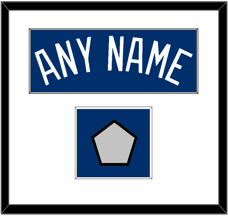 Los Angeles Name & World Series Champions Patch - Alternate Road Blue - Essential Tier 1