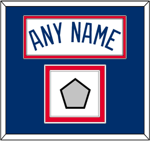 Los Angeles Name & World Series Jersey Patch - Home White (2007-2023) - Double Mat 2