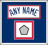 Los Angeles Name & World Series Jersey Patch - Home White (2007-2023) - Double Mat 2