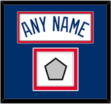 Los Angeles Name & World Series Jersey Patch - Home White (2007-2023) - Double Mat 2