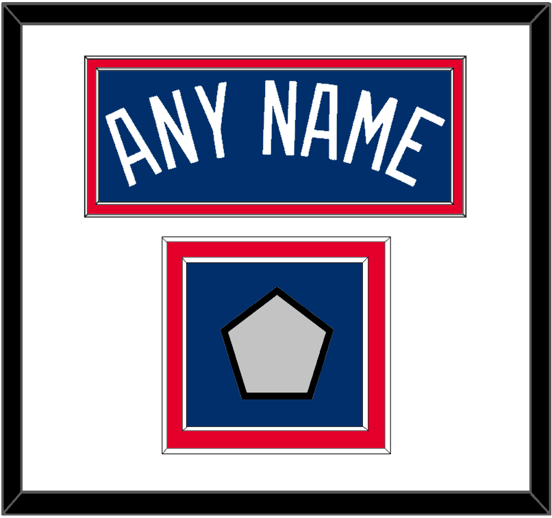 Los Angeles Name & World Series Champions Patch - Alternate Road Blue - Signature Tier 1