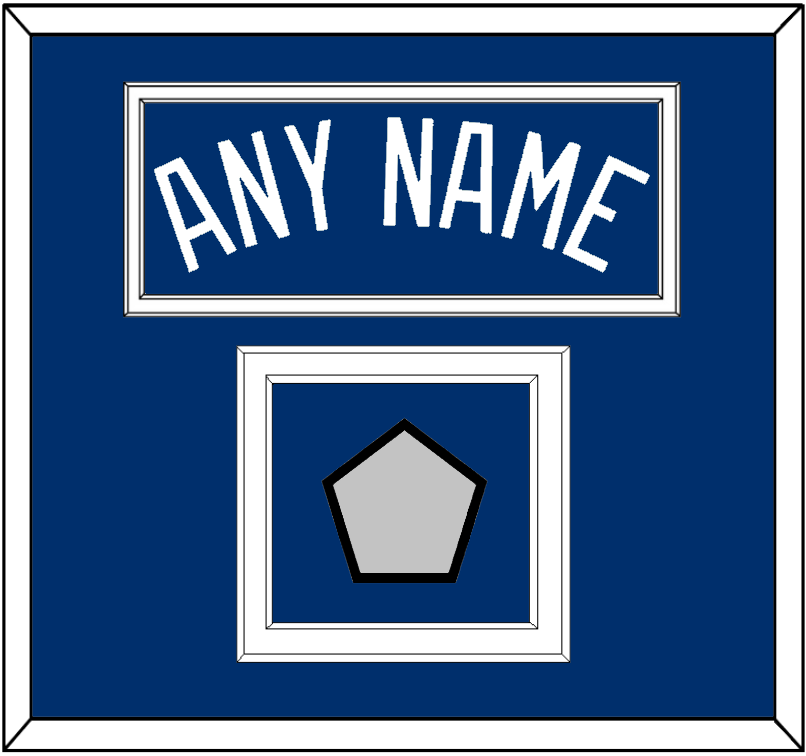 Los Angeles Name & World Series Champions Patch - Alternate Road Blue - Signature Tier 2