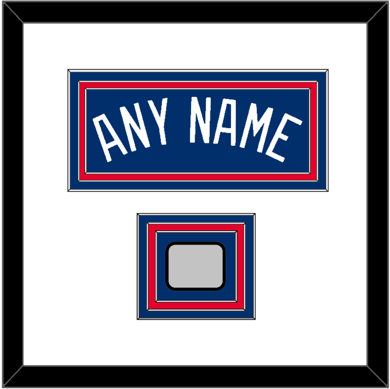 Los Angeles Name & World Series Jersey Patch - Alternate Road Blue - Premier Tier 2