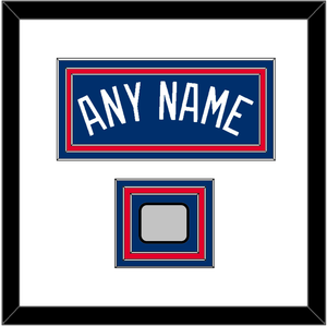 Los Angeles Name & World Series Jersey Patch - Alternate Road Blue - Triple Mat 2