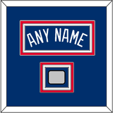 Los Angeles Name & World Series Jersey Patch - Alternate Road Blue - Triple Mat 3