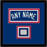 Los Angeles Name & World Series Jersey Patch - Alternate Road Blue - Triple Mat 3