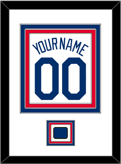 Los Angeles Name, Number & Logo Patch - Home White (2007-2023) - Premier Tier 1