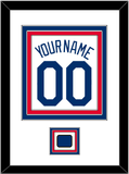 Los Angeles Name, Number & Logo Patch - Home White (2007-2023) - Triple Mat 1