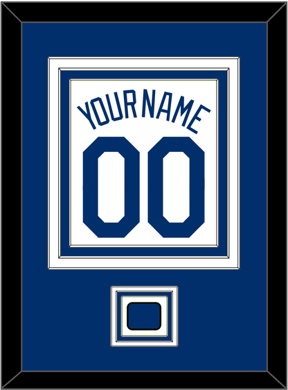 Los Angeles Name, Number & Logo Patch - Home White (2007-2023) - Premier Tier 2